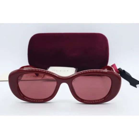 Gucci GG 1829SK 004 Cat Eye Brown Sunglasses Maui Rose Lenses 53mm Gucci GG 1829SK 003 Cat Eye Maui Rose Sunglasses Maui Rose  main image 2